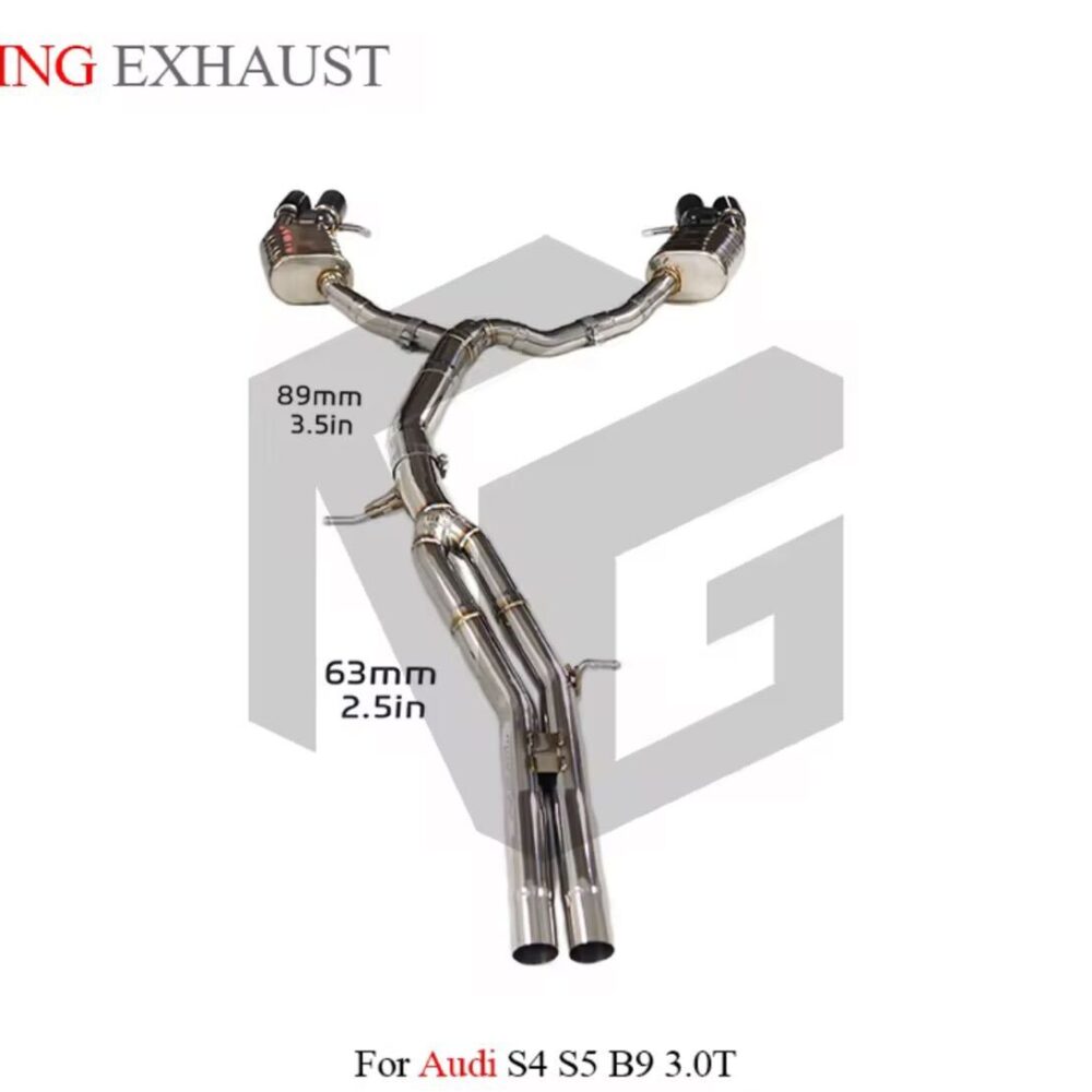 ★ING★ S4 S5 B9 可変バルブ マフラー エキゾースト アウディ audi 可変マフラー
