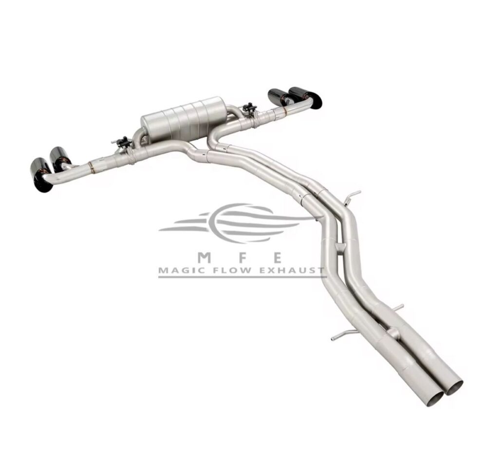 ★MFE★ ランボルギーニ ウルス 可変バルブ マフラー エキゾースト 中間 パイプ ミッド リアピース ダウンパイプ