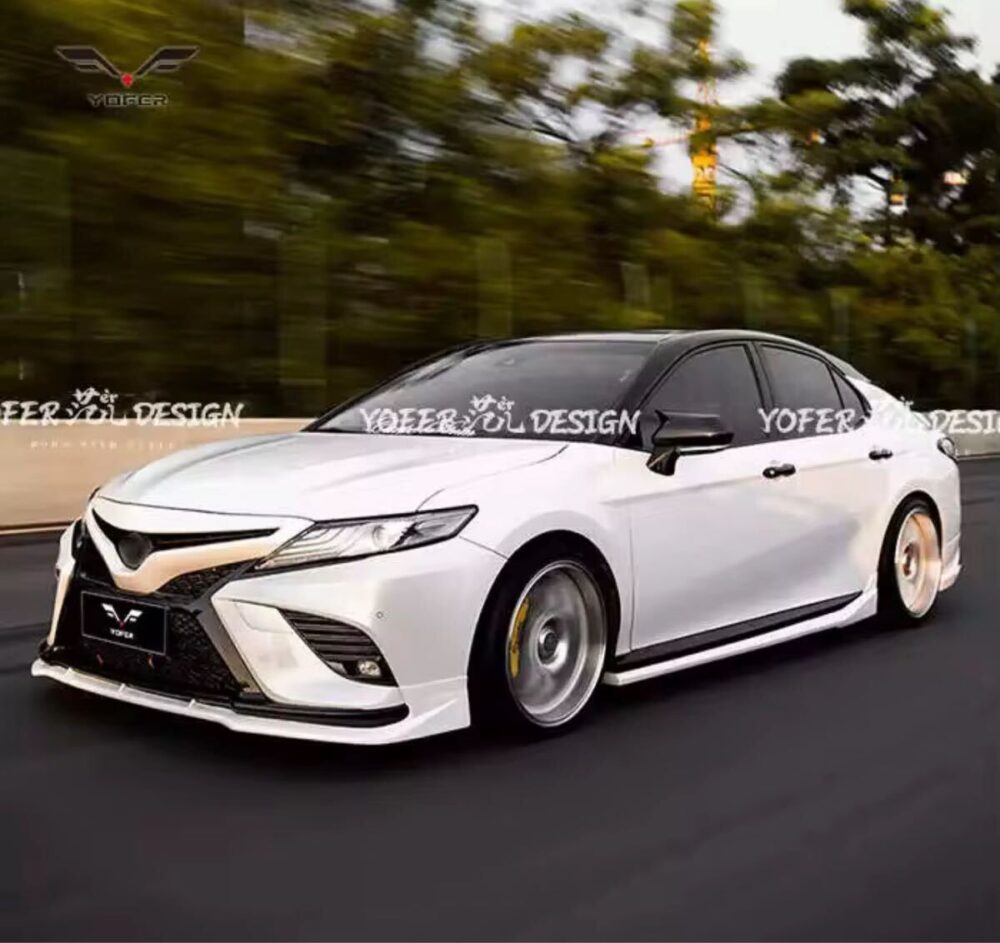 ★YOFER★ カムリ 70系 リップ ボディキット ディフューザー バンパー マフラー リップ スポイラー グリル トヨタ camry 70 ②
