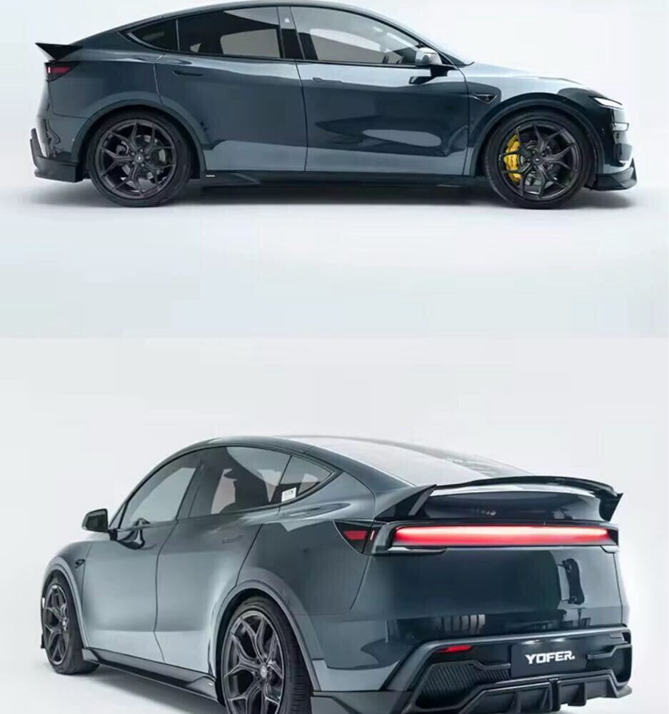 10699ebbab09d33_937_1200.jpg ★YOFER★ テスラ モデルY model Y ボディキット ディフューザー バンパー マフラー リップ スポイラー グリル tesla