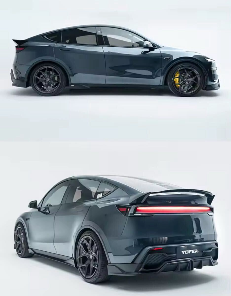10699ebbab09d33_937_1200.jpg ★YOFER★ テスラ モデルY model Y ボディキット ディフューザー バンパー マフラー リップ スポイラー グリル tesla