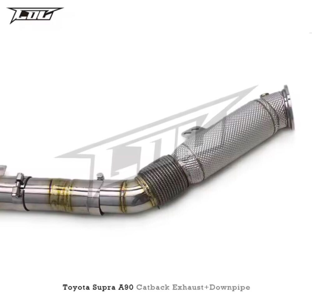★C.O.C★ トヨタ スープラ 90 A90 可変バルブ マフラー フロントパイプ 中間 supra ダウンパイプ ミッド SZ RZ SZ-R A91