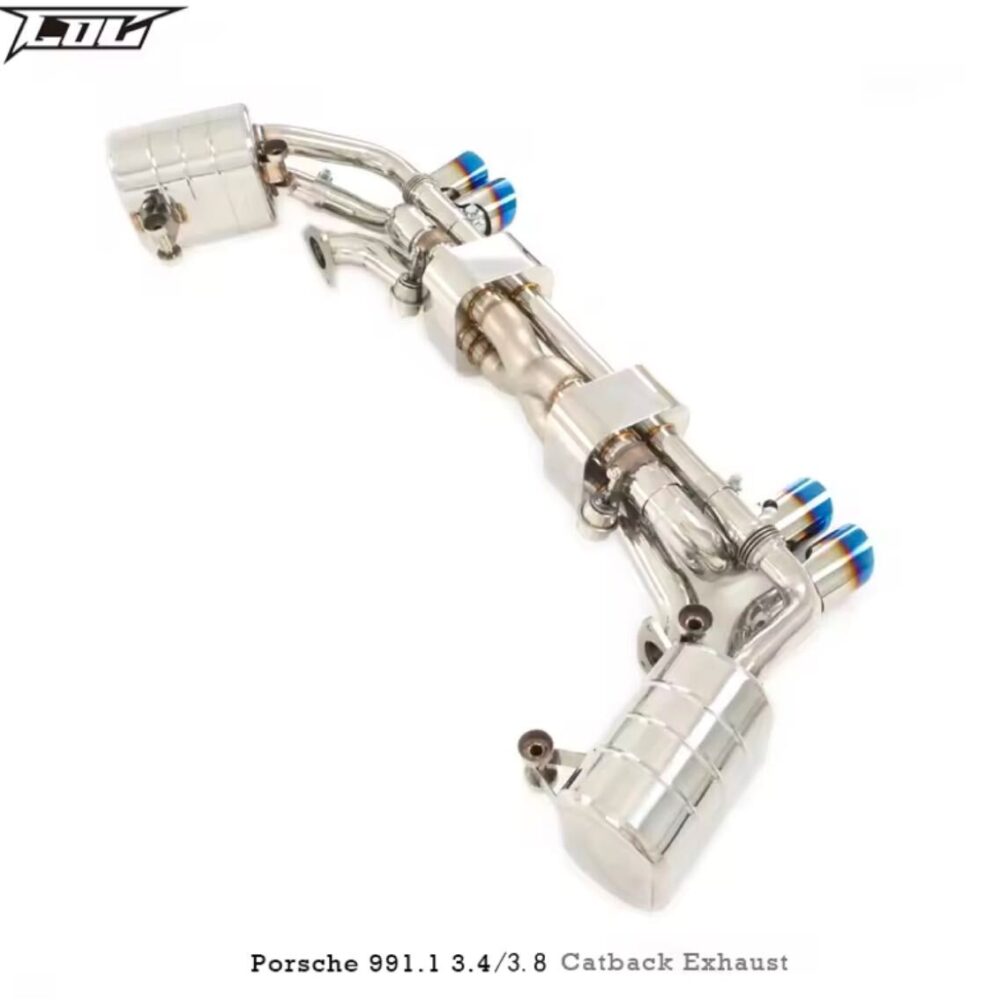 ★C.O.C★ 911 991 可変バルブ エキゾースト マフラー パイプ 中間 Porsche 3.4 3.8 カレラ ポルシェ マフラーカッター GTS S