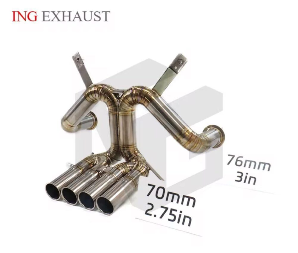 ★ING★ ランボルギーニ アヴェンタドール SVJ LP700 マフラー エキゾースト 740 750 ダウンパイプ ステンレス SV