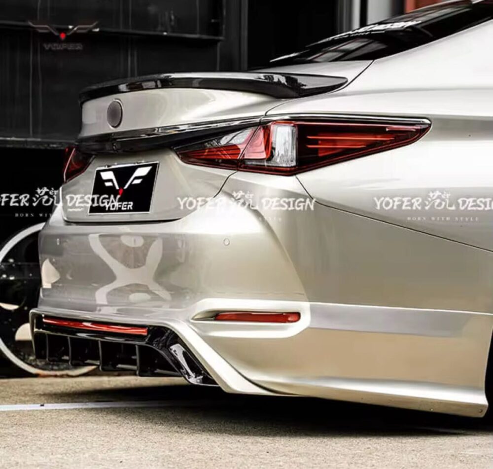 ★YOFER★ レクサス ES スポイラー ウイング ボディキット ディフューザー バンパー マフラー リップ スポイラー グリル 10 lexus
