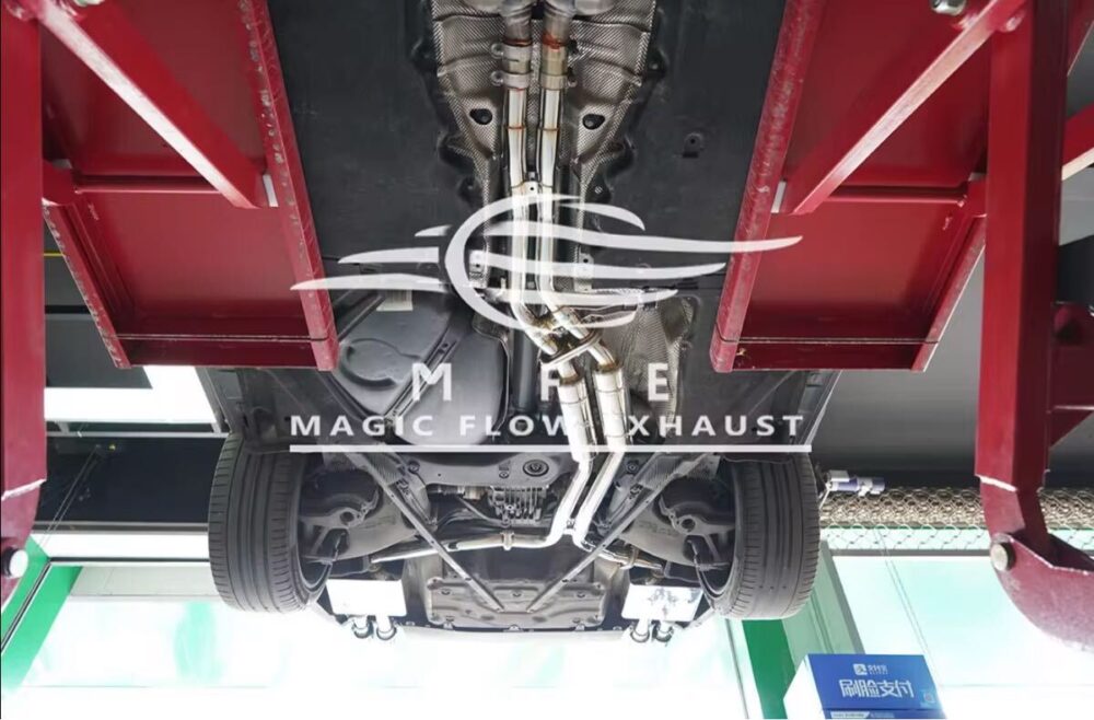 11699f0a1852f4b_1200_790.jpg ★MFE★ アウディ A6 C7 可変バルブ マフラー エキゾースト 中間 パイプ ミッド リアピース ダウンパイプ 4G S6