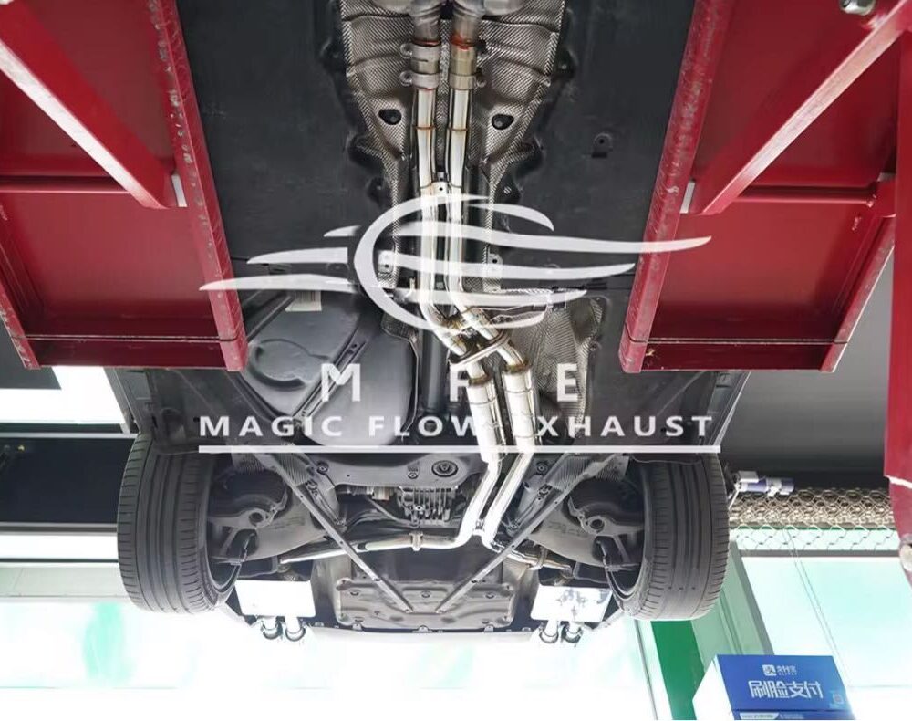 11699f0a1852f4b_1200_790.jpg ★MFE★ アウディ A6 C7 可変バルブ マフラー エキゾースト 中間 パイプ ミッド リアピース ダウンパイプ 4G S6