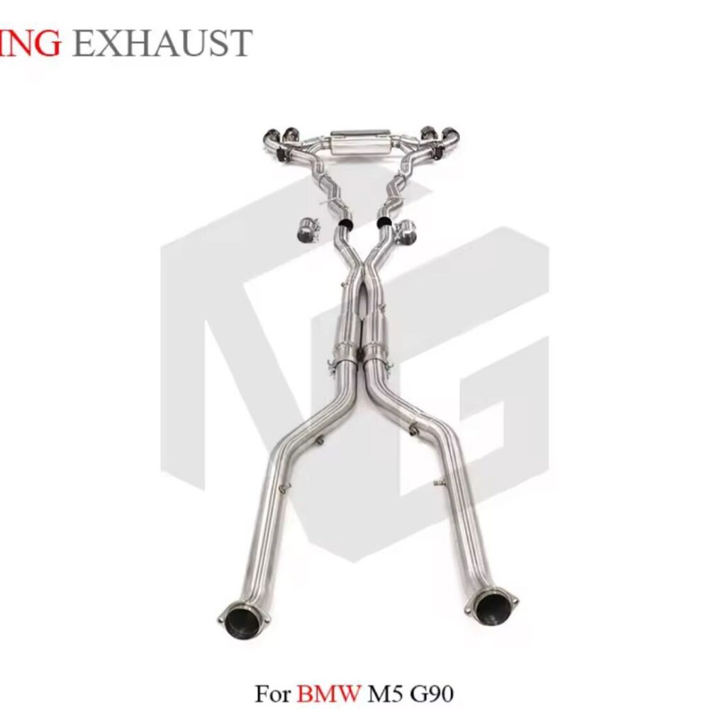 ★ING★ BMW M5 G90 可変バルブ マフラー エキゾースト BMW 可変マフラー ミッドパイプ