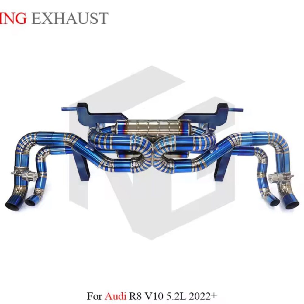 ★ING★ R8 V10 チタン 可変バルブ マフラー エキゾースト アウディ audi クワトロ 5.2