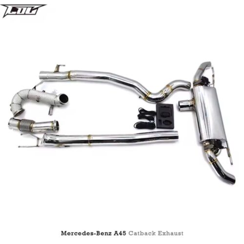 ★C.O.C★ A45 W176 可変 バルブ スーパースポーツ マフラー AMG メルセデス ベンツ A45s ダウンパイプ