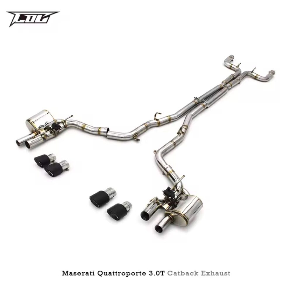 ★C.O.C★ クアトロポルテ 可変バルブ エキゾースト マフラー パイプ 中間 マフラーカッター マセラティ 3.0 S Q4 V6