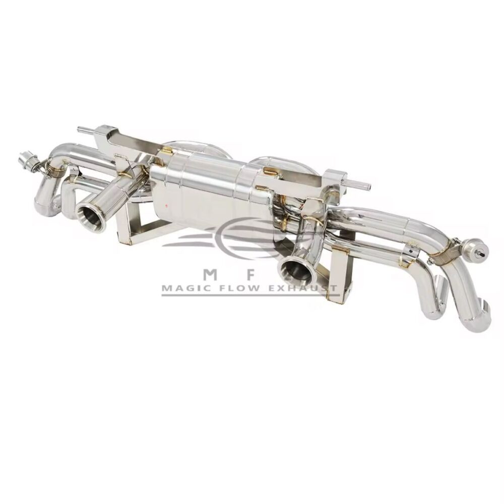 ★MFE★ ウラカン LP580 LP610 可変バルブ マフラー エキゾースト 中間 パイプ ディフューザー リアピース 可変マフラー ランボルギーニ