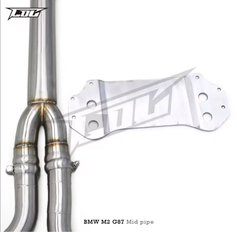 15699d5ba3e346b_1200_1170-1.jpg ★COC★ G87 M2 等長 センターパイプ マフラー エキゾースト ミッドパイプ
