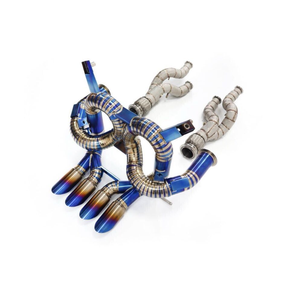 15699db19012f49_1200_1160-1.jpg ★ING★ ランボルギーニ アヴェンタドール チタン SVJ LP700 マフラー エキゾースト 740 750 チタン ダウンパイプ