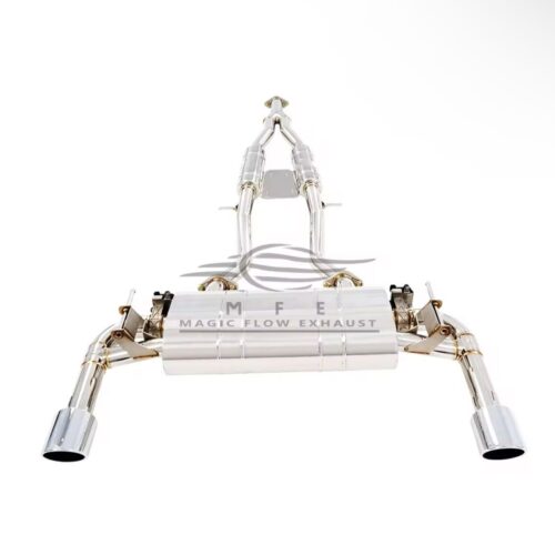 ★MFE★ V37 スカイライン 200gt-t 可変バルブ マフラー 中間 パイプ リアピース 可変マフラー 2.0 タイプP SP Q50 S