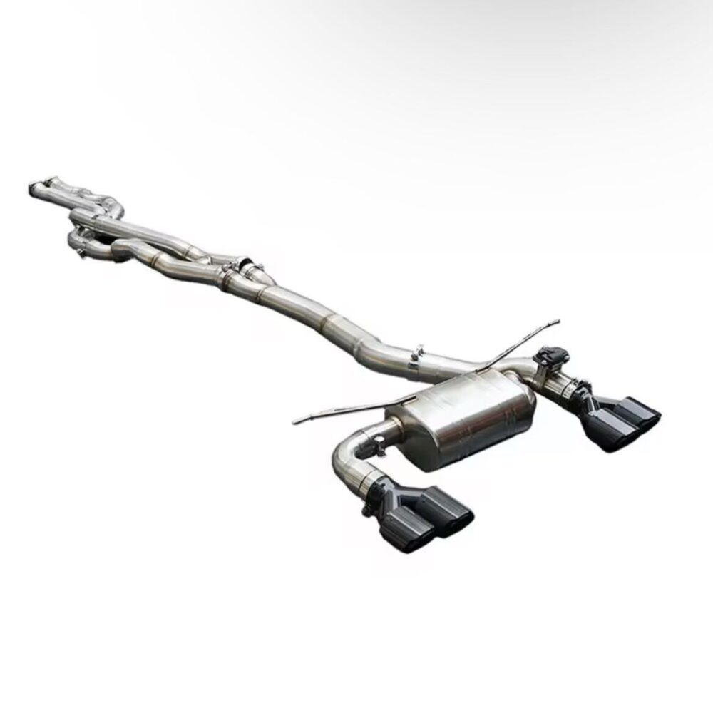 ★ING★ F80 F82 M3 M4 可変バルブ マフラー エキゾースト ダウンパイプ ステンレス BMW 中間 BMW 等長