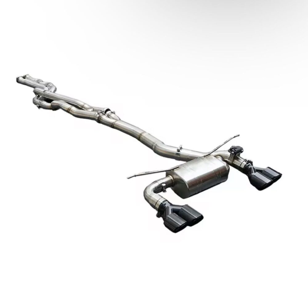 ★ING★ F80 F82 M3 M4 可変バルブ マフラー エキゾースト ダウンパイプ ステンレス BMW 中間 BMW 等長