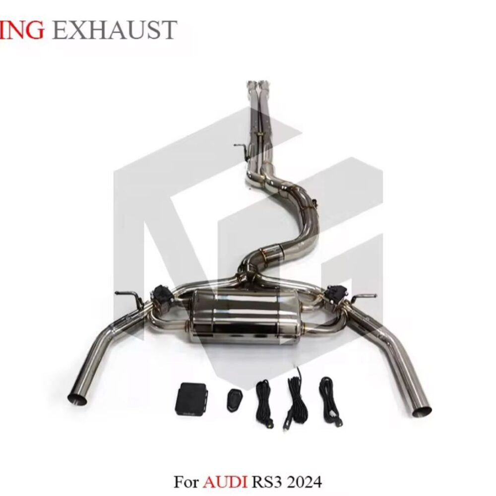 ★ING★ RS3 チタン 可変バルブ マフラー エキゾースト アウディ audi 8Y 8V