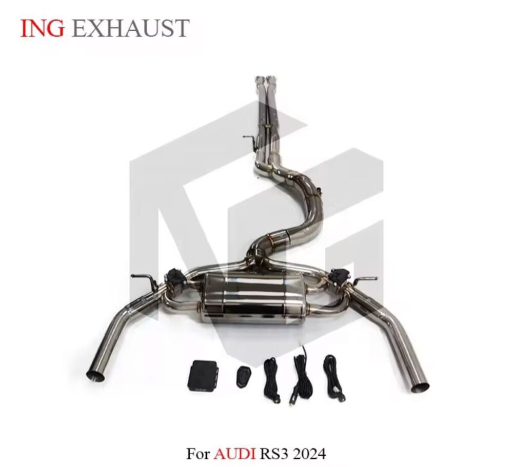★ING★ RS3 チタン 可変バルブ マフラー エキゾースト アウディ audi 8Y 8V