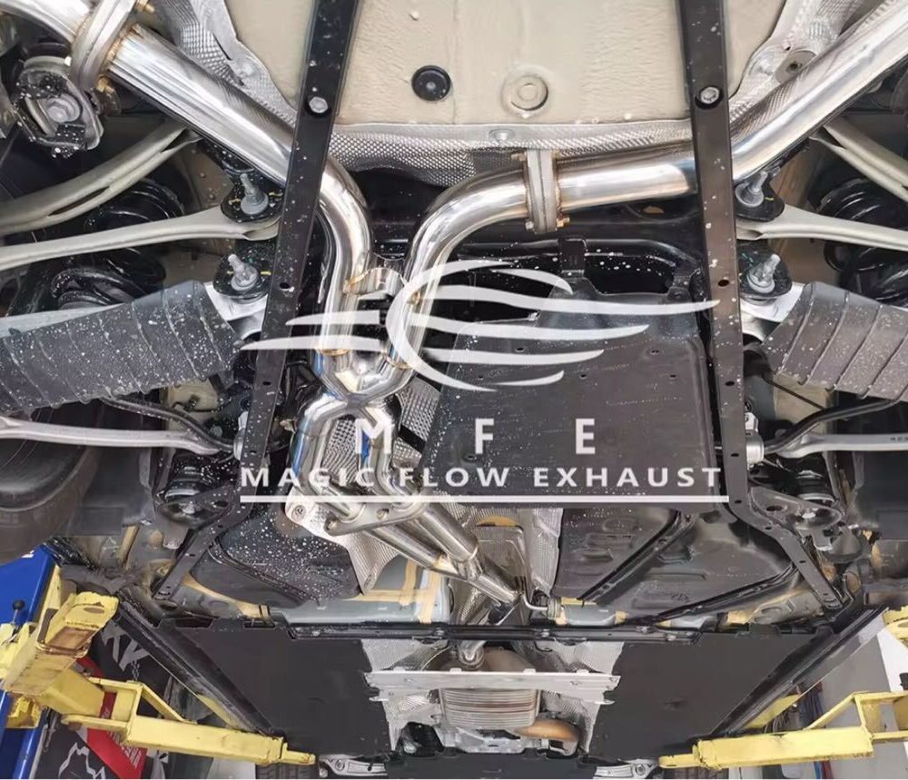 1699f0a1eba702_1200_859.jpg ★MFE★ アウディ A7 C8 可変バルブ マフラー エキゾースト 中間 パイプ ミッド ディフューザー リアピース ダウンパイプ 45 S7