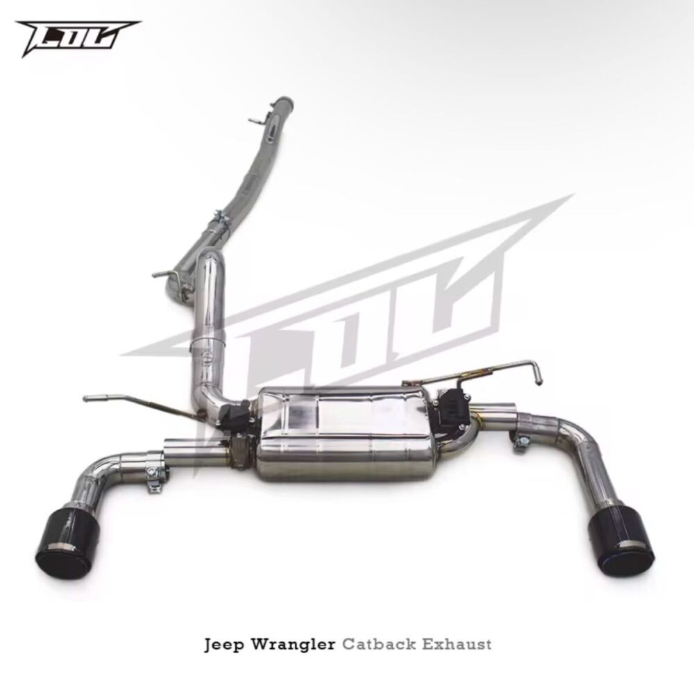 ★C.O.C★ ラングラー JL 可変バルブ スーパースポーツ マフラー 2.0 サハラ ルビコン アンリミテッド jeep wrangler