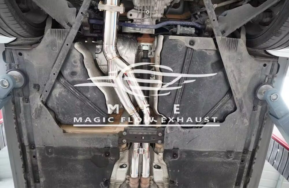 17699f0a2035ff0_1200_781.jpg ★MFE★ アウディ RS4 RS5 可変バルブ マフラー エキゾースト 中間 パイプ ミッド ディフューザー リアピース ダウンパイプ B9