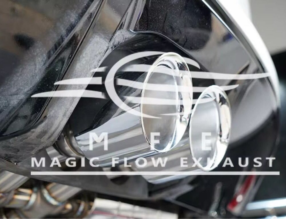 17699f0a491c71d_1200_765.jpg ★MFE★ ジャガー Fタイプ 3.0 P340 P380 可変バルブ マフラー エキゾースト 中間 パイプ ディフューザー リアピース 可変マフラー