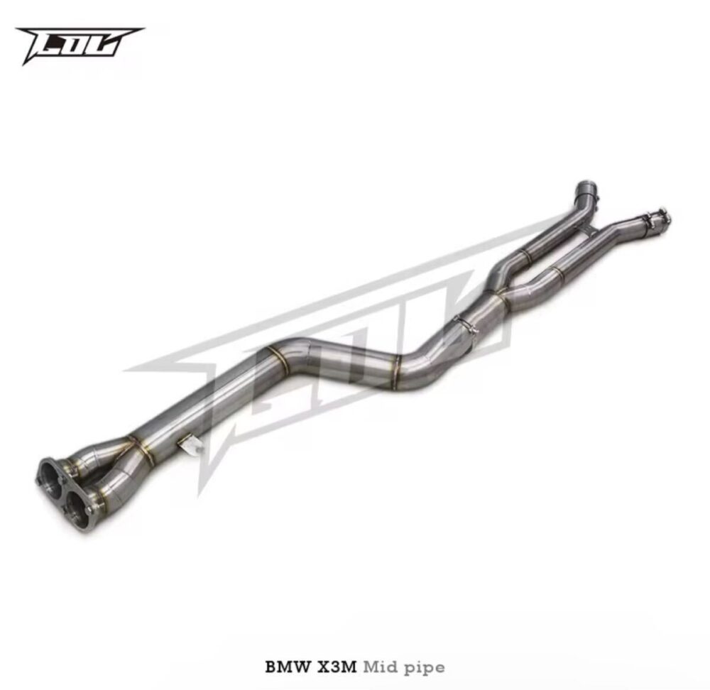 18699d5ba27f80c_1200_1166-1.jpg ★COC★ F97 F98 X3M X4M 等長 センターパイプ マフラー エキゾースト ミッドパイプ 中間 ダウンパイプ ストレート