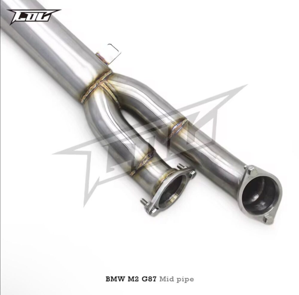 18699d5ba3af9eb_1200_1182-1.jpg ★COC★ G87 M2 等長 センターパイプ マフラー エキゾースト ミッドパイプ
