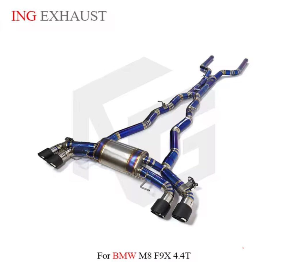 ★ING★ チタン X3M X4M F97 F98 可変バルブ マフラー エキゾースト BMW 可変マフラー