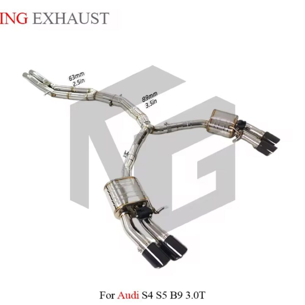 ★ING★ S4 S5 B9 可変バルブ マフラー エキゾースト アウディ audi 可変マフラー
