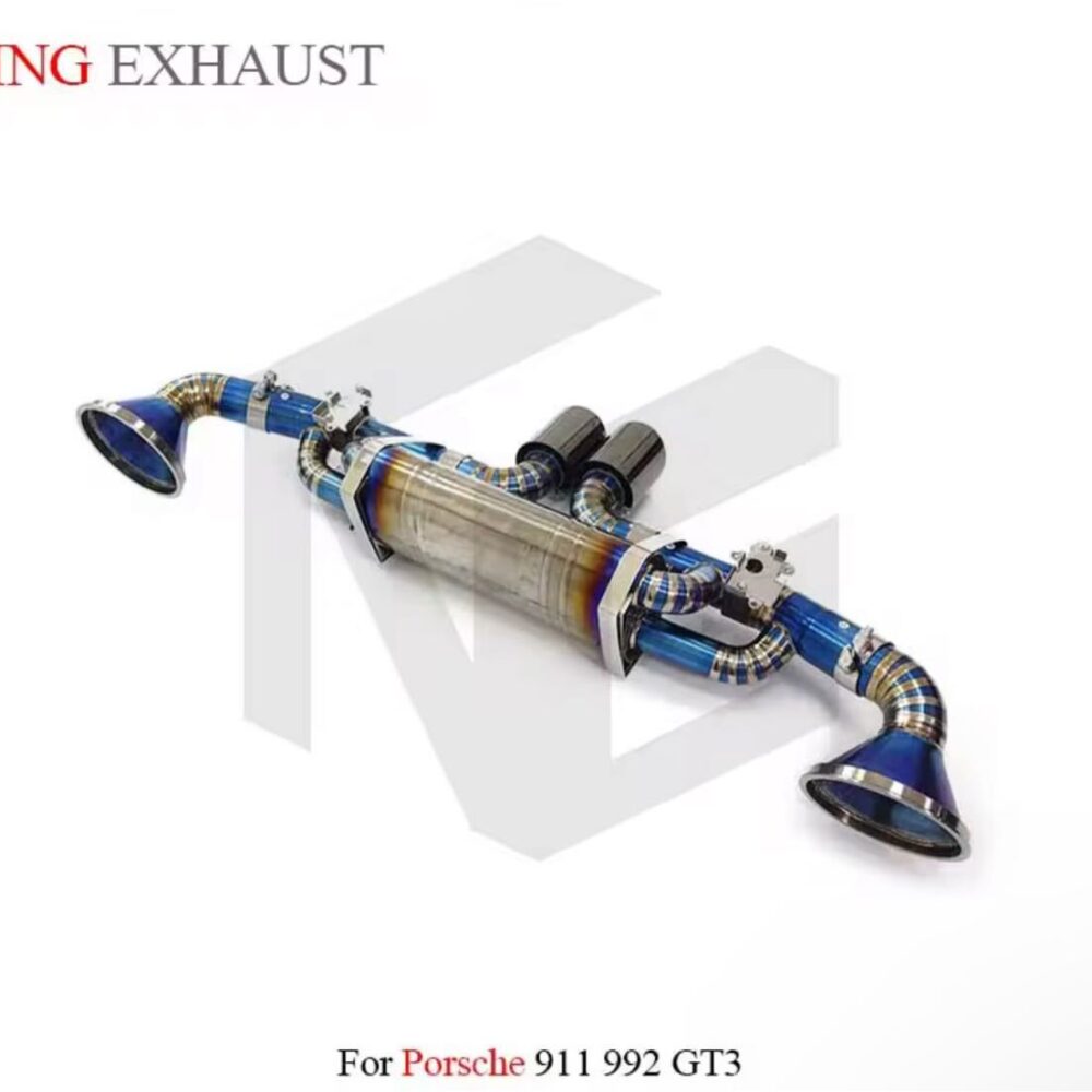 ★ING★ チタン 911 992 GT3 可変バルブ マフラー エキゾースト ポルシェ PORSCHE
