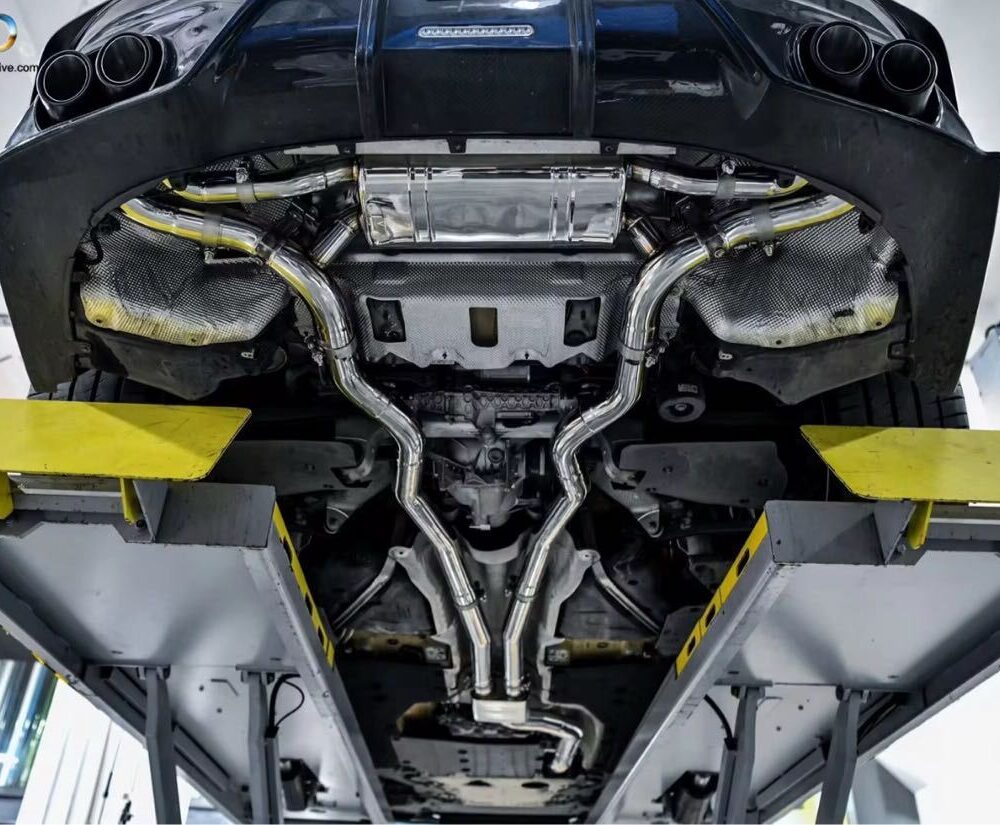 ★JTLD★ 840i G14 G15 G16 可変バルブ スーパースポーツ マフラー BMW Mスポーツ 8シリーズ THE8 ② M850i M8