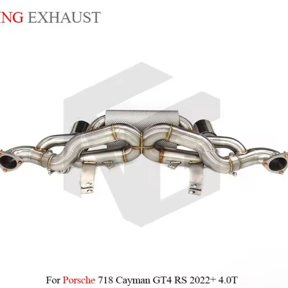 ★ING★ 718 ケイマン GT4 GTS RS 可変バルブ マフラー エキゾースト 4.0 ポルシェ PORSCHE cayman ②
