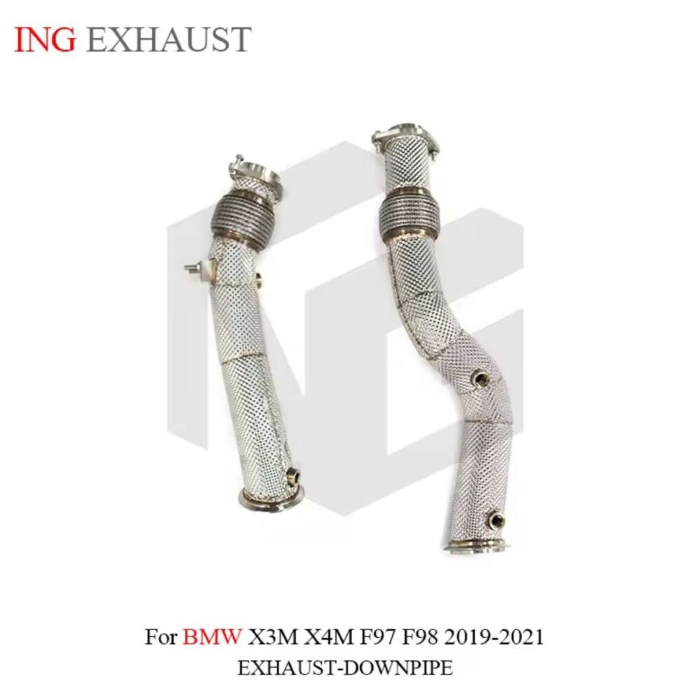 20699db1a555270_1200_1189-1.jpg ★ING★ BMW X3M X4M ダウンパイプ マフラー エキゾースト BMW ミッドパイプ F97 F98