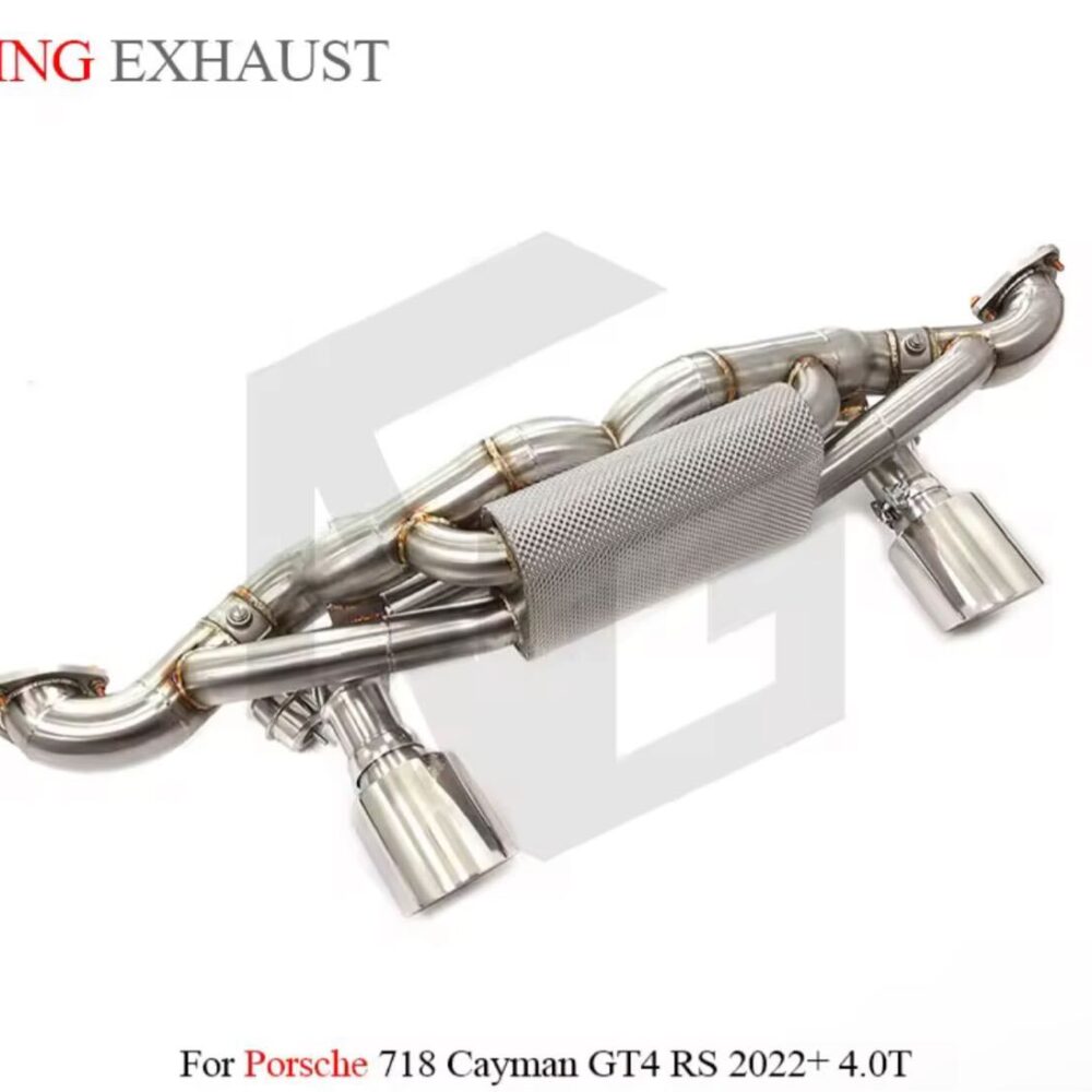 ★ING★ 718 ケイマン GT4 GTS RS 可変バルブ マフラー エキゾースト 4.0 ポルシェ PORSCHE cayman ②