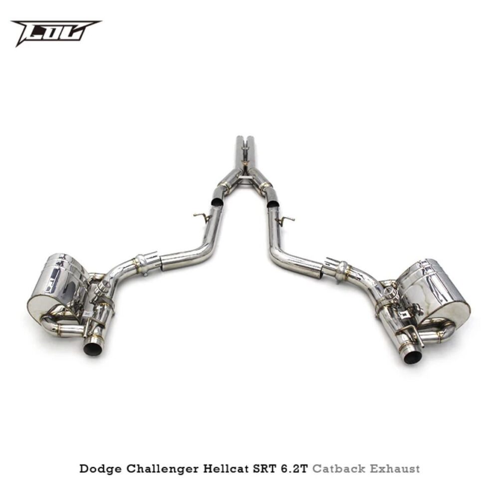 ★C.O.C★ ダッジ チャレンジャー 可変 バルブ マフラー dodge challenger 6.2 ヘルキャット 6.4 SRT チャージャー