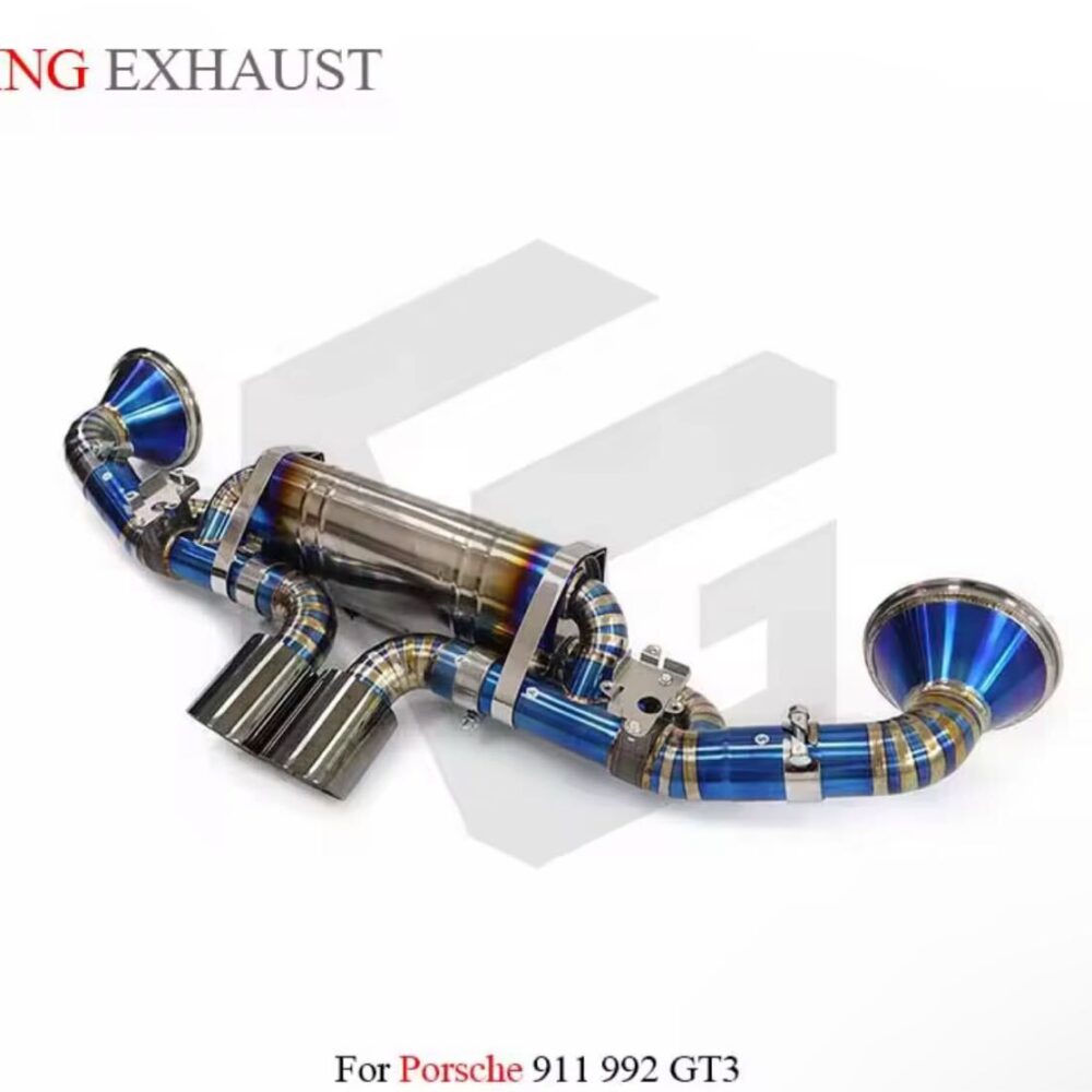 ★ING★ チタン 911 992 GT3 可変バルブ マフラー エキゾースト ポルシェ PORSCHE