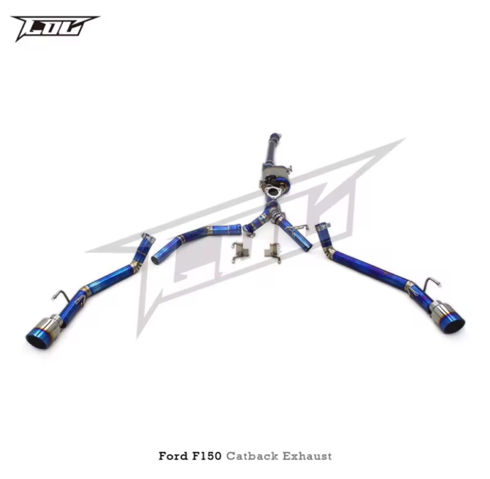 ★C.O.C★ チタン F-150 可変バルブ フォード ハイパフォーマンスエキゾースト マフラー パイプ 中間 F150 FORD ラプター