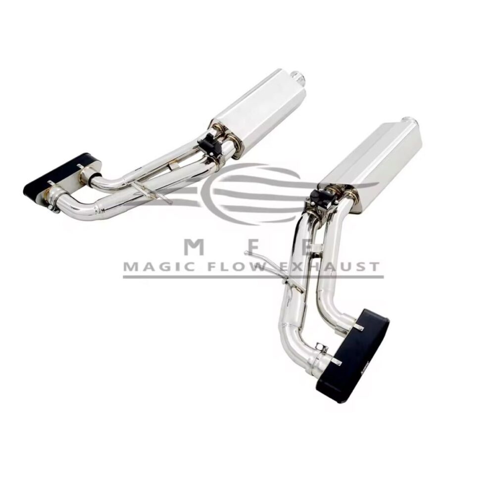 26699f0a330b784_1191_1200.jpg ★MFE★ W463A W464 G550 可変バルブ マフラー エキゾースト 中間 パイプ ディフューザー リアピース ダウンパイプ 可変マフラー ②