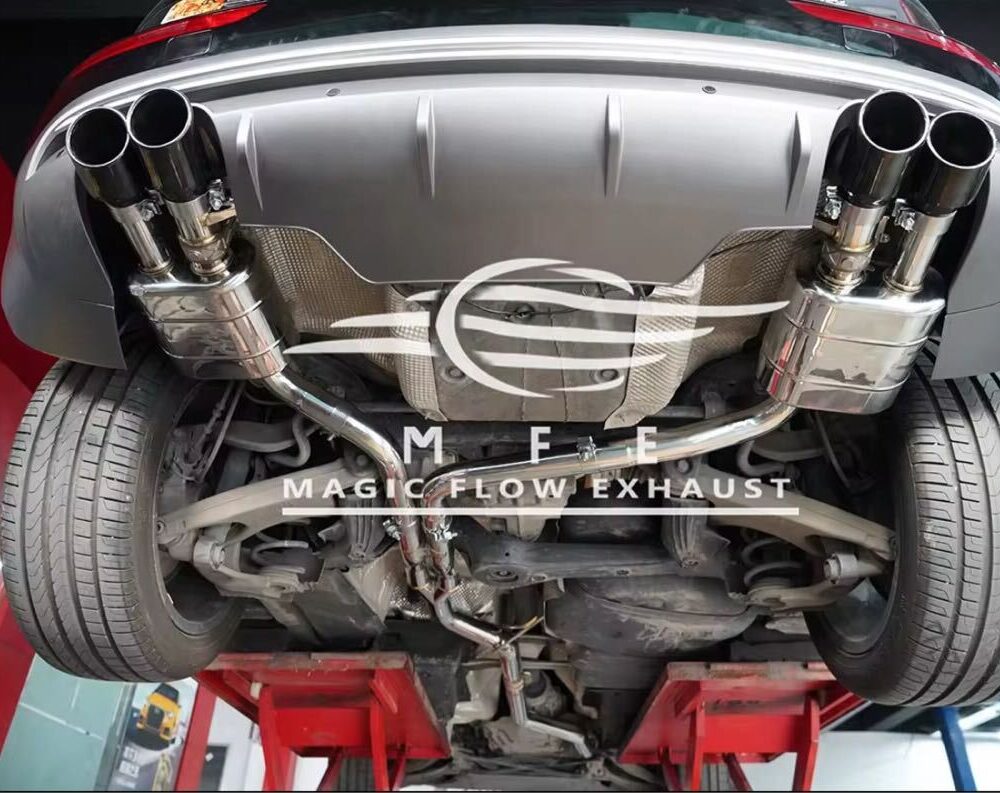 ★MFE★ Q5 FY 2.0 45 可変バルブ マフラー エキゾースト 中間 パイプ ディフューザー リアピース ダウンパイプ 可変マフラー SQ5