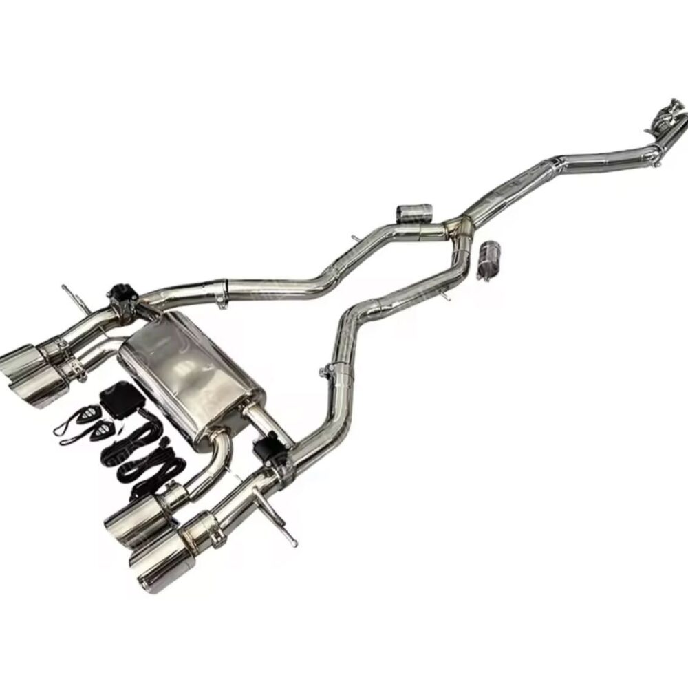 2699ebbe2b8202_1200_1139.jpg ★JTLD★ G87 M2 可変バルブ マフラー パイプ 中間 バルブ BMW Mスポーツ 2シリーズ ミッドパイプ G42 ダウンパイプ