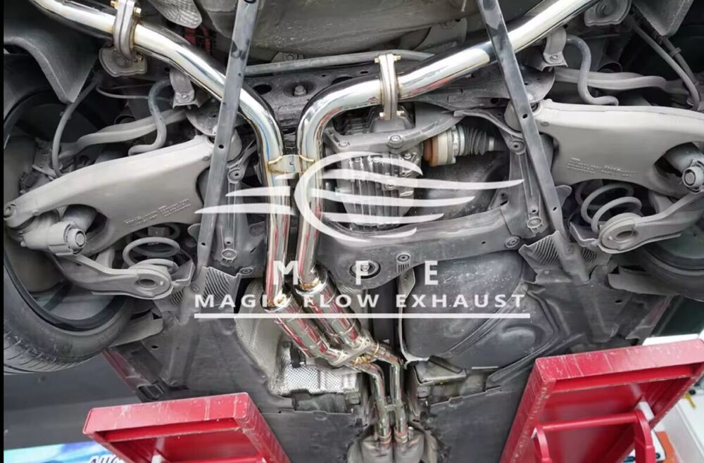 2699f0a17e4cbf_1200_790.jpg ★MFE★ アウディ A6 C7 可変バルブ マフラー エキゾースト 中間 パイプ ミッド リアピース ダウンパイプ 4G S6