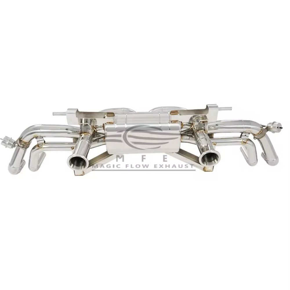 ★MFE★ ウラカン LP580 LP610 可変バルブ マフラー エキゾースト 中間 パイプ ディフューザー リアピース 可変マフラー ランボルギーニ