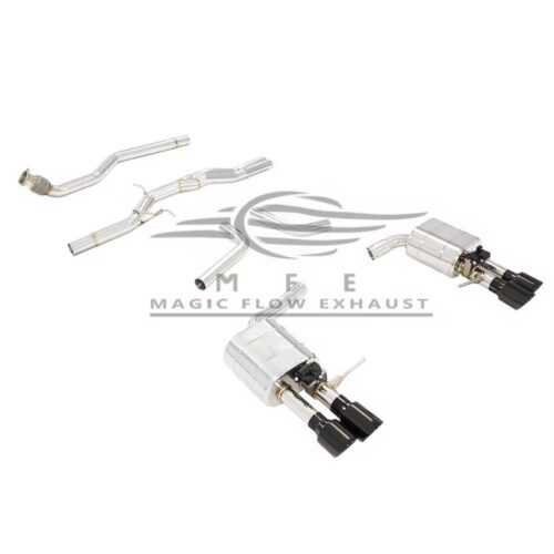 ★MFE★ Q5 FY 2.0 45 可変バルブ マフラー エキゾースト 中間 パイプ ディフューザー リアピース ダウンパイプ 可変マフラー SQ5