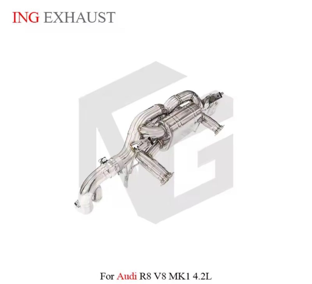 ★ING★ R8 V8 可変バルブ マフラー エキゾースト アウディ audi 4.2 可変マフラー