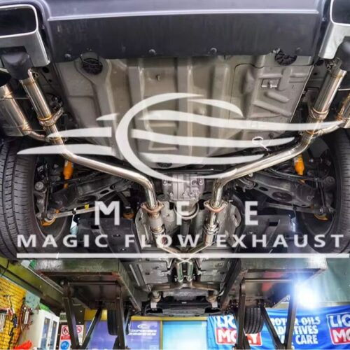 ★MFE★ ダッジ チャレンジャー 3.6 SXT 可変バルブ マフラー エキゾースト 中間 パイプ ディフューザー リアピース 可変マフラー