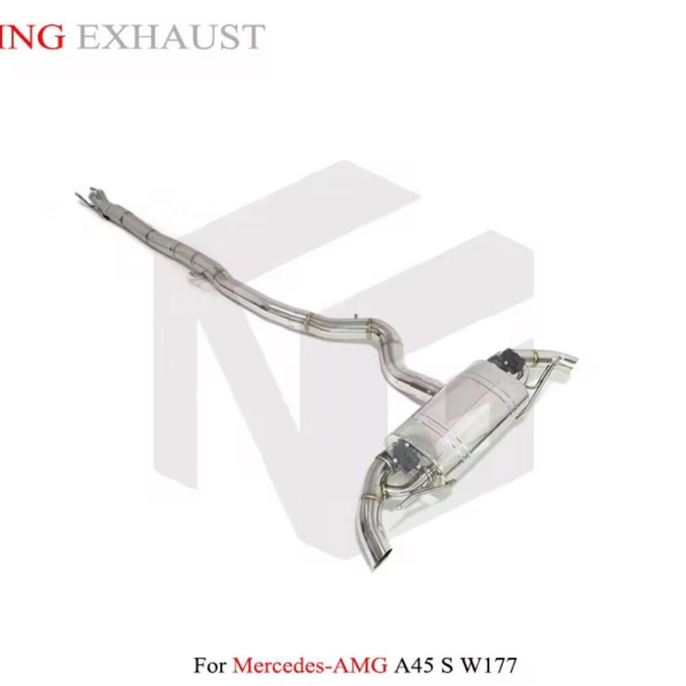 ★ING★ W177 A45 A45s 可変バルブ マフラー センターパイプ ミッドパイプ 中間 ダウンパイプ Aクラス AMG
