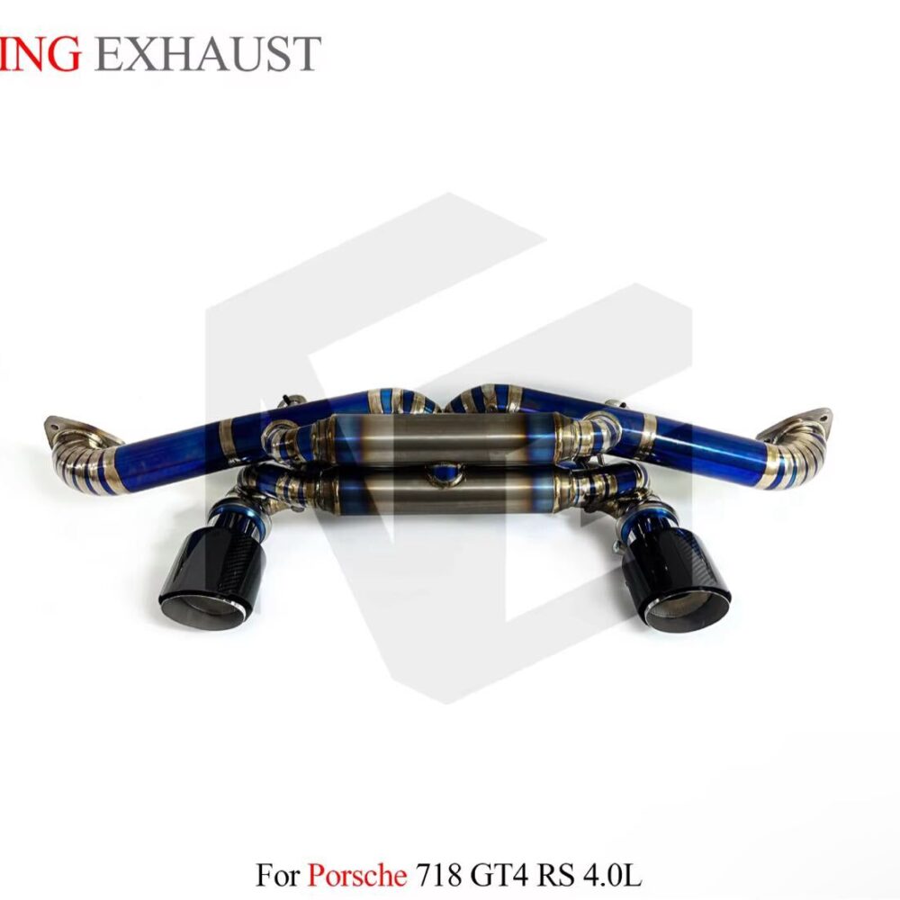 29699db19a5294f_1200_1110-1.jpg ★ING★ チタン 718 ケイマン GT4 GTS RS 可変バルブ マフラー エキゾースト 4.0 ポルシェ PORSCHE cayman ブルー