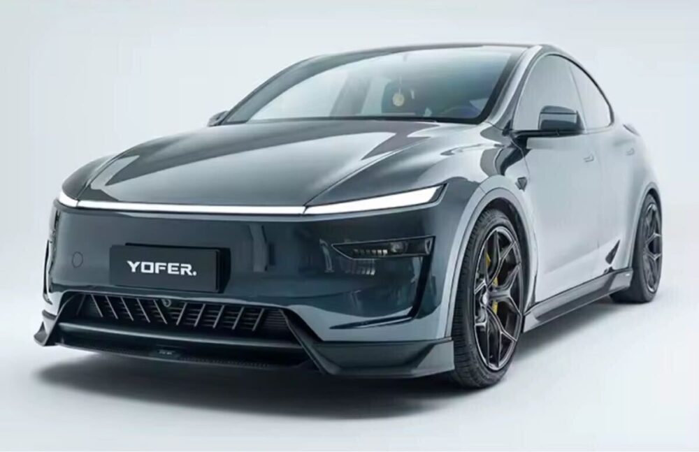 29699ebbaacf840_1200_776.jpg ★YOFER★ テスラ モデルY model Y ボディキット ディフューザー バンパー マフラー リップ スポイラー グリル tesla